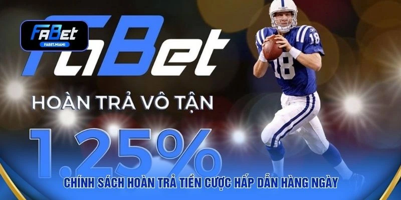 Chính sách hoàn trả tiền cược hấp dẫn hàng ngày