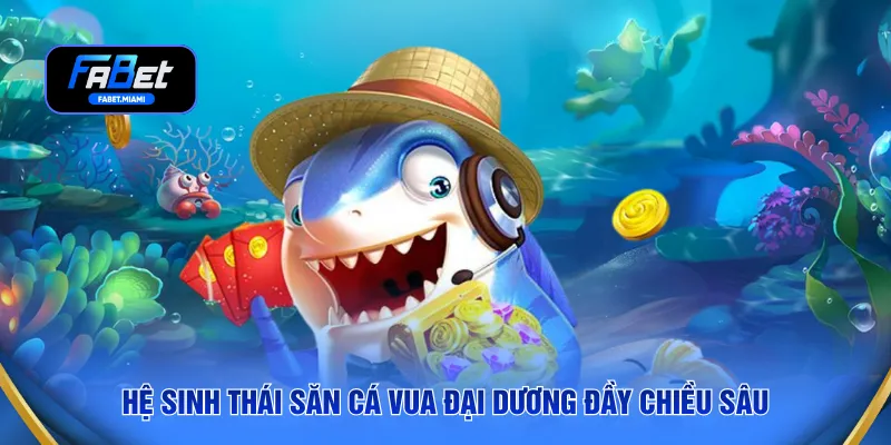 Hệ sinh thái săn cá vua đại dương đầy chiều sâu