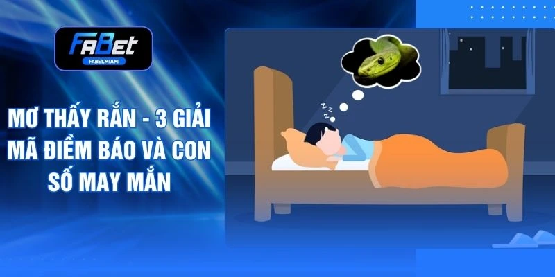 Mơ Thấy Rắn - 3 Giải Mã Điềm Báo Và Con Số May Mắn