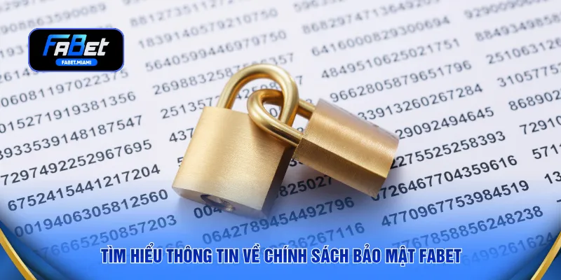 Tìm hiểu thông tin về chính sách bảo mật FABET